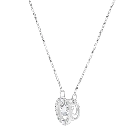 Resim UNA:NECKLACE CZWH/CRY/RHS