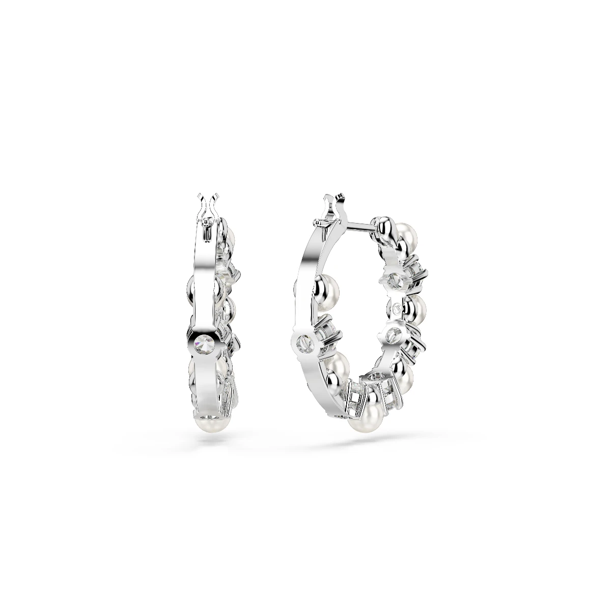 Resim MATRIX:PE PEARL HOOPS WHITE/RHS