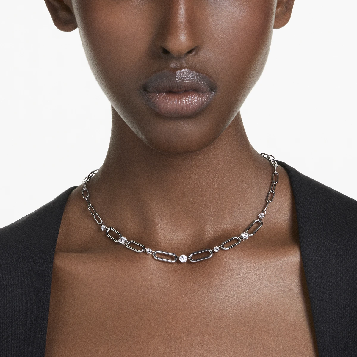 Resim CONSTELLA:NECKLACE CHAIN WHITE/RHS