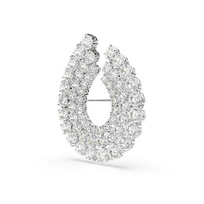 Resim MATRIX:BROOCH TENNIS WHITE/RHS