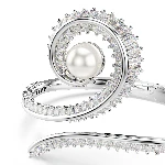 Resim SS25 CAPSULE:BANGLE WHITE/RHS S