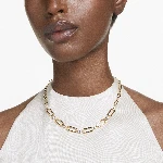 Resim CONSTELLA:NECKLACE CHAIN WHITE/GOS
