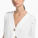 Resim UNA:NECKLACE CZWH/CRY/ROS