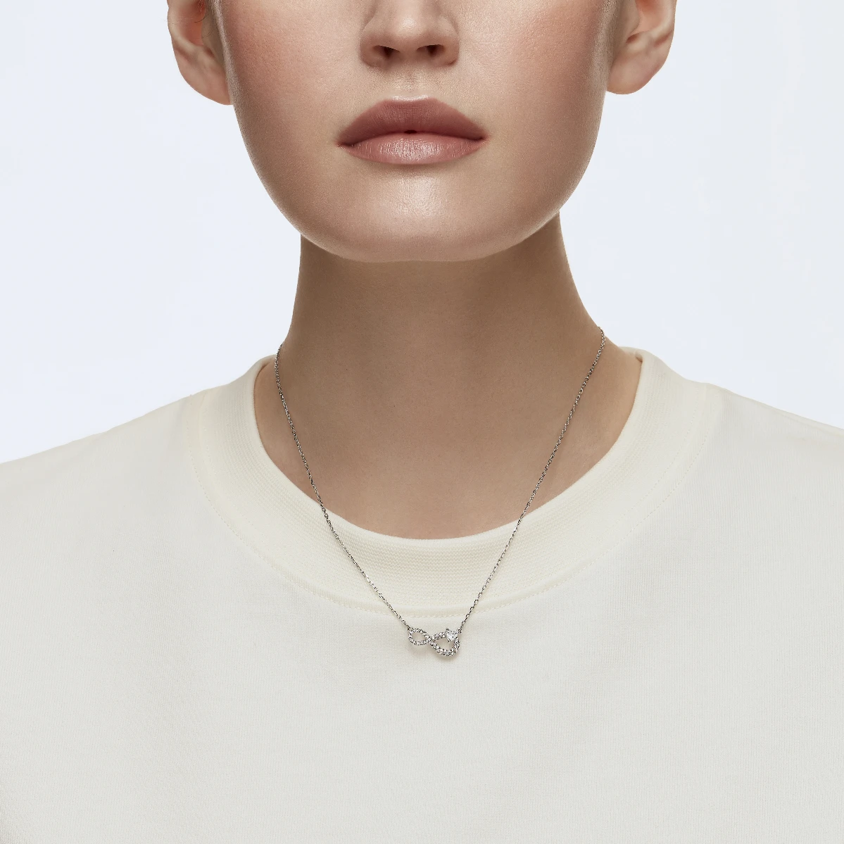 Resim HYPERBOLA:NECKLACE H CRY/CZWH/RHS