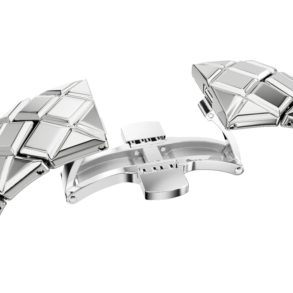Resim CURIOSA BANGLE WATCH:MB STS/WHT/STS