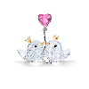 Resim WITH LOVE:LOVE BIRDS PINK HEART