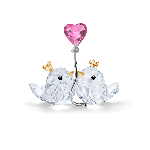 Resim WITH LOVE:LOVE BIRDS PINK HEART