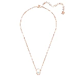 Resim UNA:NECKLACE OVAL CZWH/ROS